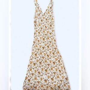 Floral V-Neck Dress